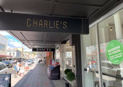 Charlies COVID Signage