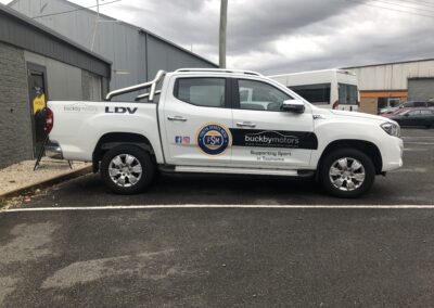 Fontyn Sports Media car signage