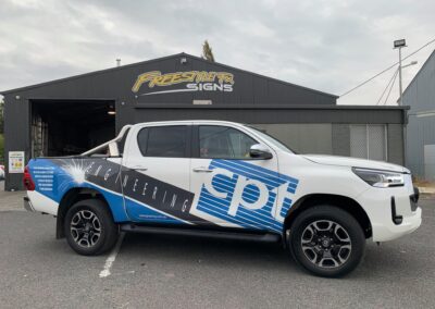 CPT custom car wrap