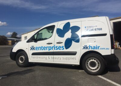 K&K van signage