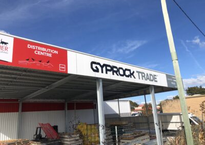 Gyprock store signage