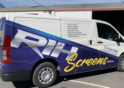 RIH Screens van signage