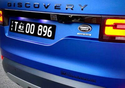 Land Rover Blue Rear