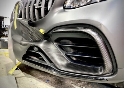 Matt Black Carbon Front Progress